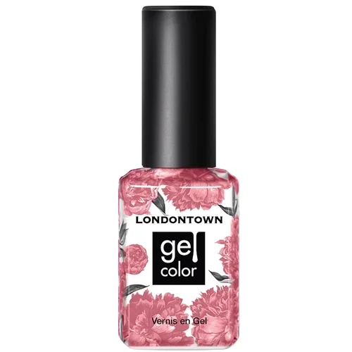 Miniatura 27 de LONDONTOWN Esmalte de uñas de gel UV/LED, de larga duración, resistente al astillado, color de alto brillo, marrón beige natural brillante, 0.4 fl
