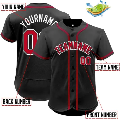 Miniatura 44 de Camiseta de béisbol de malla personalizada con botones y número de nombre cosido personalizado para hombres/mujeres/jóvenes