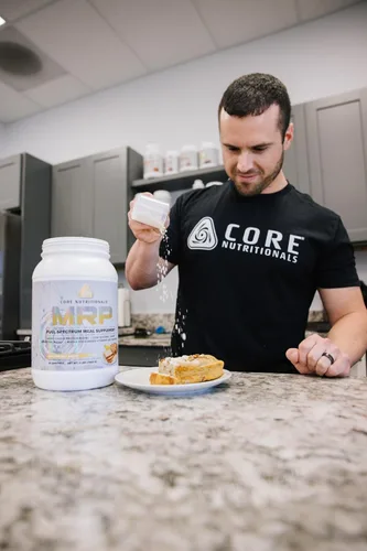 Core Nutritionals MRP Reemplazo de comidas de espectro completo | Mezcla de proteína de suero + mezcla de carbohidratos de bajo índice glucémico |
