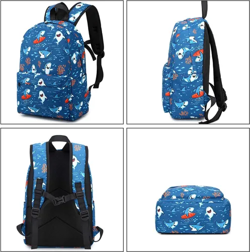 Miniatura 83 de CAMTOP - Conjunto de mochila y lonchera con estampados divertidos para niños de preescolar y primaria), Y0058-2