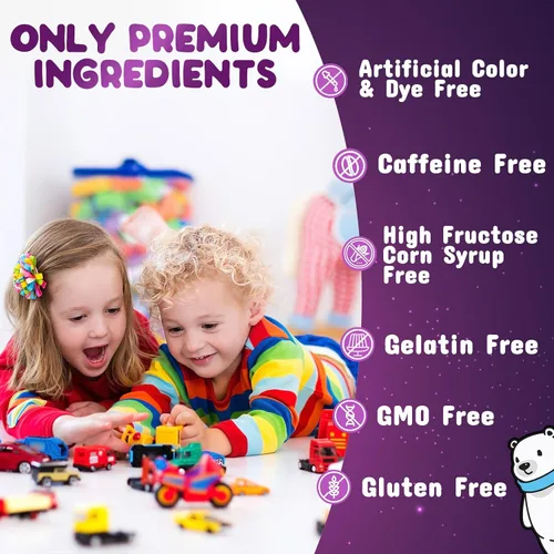 Miniatura 6 de Gomitas de apoyo inmunológico para niños, vitamina C, zinc y equinácea Suplemento diario de gomitas para niños de 4 años en adelante, Vitamina C