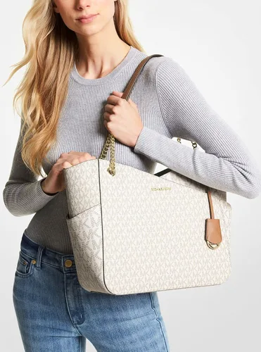 Miniatura 8 de Michael Kors Jet Set - Gancho para bolso de viaje con cadena grande