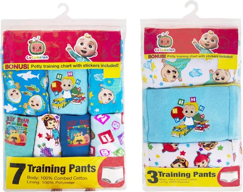 Miniatura 4 de CoComelon Unisex Baby Amazon Exclusive Toddler Potty Training Pants with Stickers and Success Tracking Chart