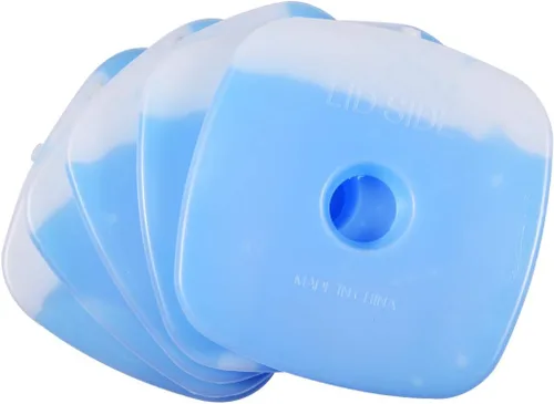 Miniatura 3 de Paquete de hielo frío de ladrillo reutilizable de larga duración fresco delgado congelador paquete refrigerador para loncheras bolsa