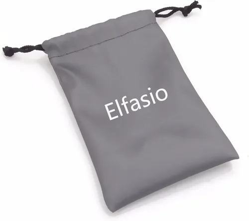 Miniatura 4 de ELFASIO Anillo para mujer con diseño irlandés clásico de nudo celta de acero inoxidable