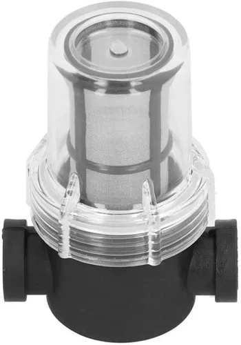 Miniatura 2 de Filtro de cerveza en línea para cerveza de barril para elaboración casera - Filtro de agua y cerveza de malla de 150 micrones y 80 - para lotes