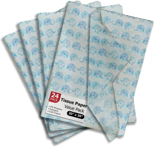 Miniatura 17 de Pro Supply Global Space Astronaut Papel de Seda Impreso para Bolsas o Cajas de Regalo y Envoltura - Papel de Seda Decorativo a Granel para Embalaje