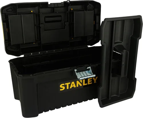 Miniatura 16 de STANLEY Caja de herramientas esenciales (16 pulgadas), solución de almacenamiento duradera con bandeja extraíble y organizadores