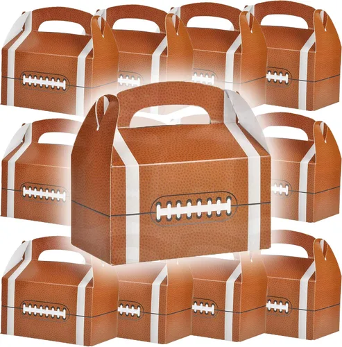 Miniatura 3 de The Dreidel Company Cajas de golosinas deportivas, caja de regalo para niños, regalos de fiesta de cumpleaños, bodas, baby shower, caja de 6.25 x