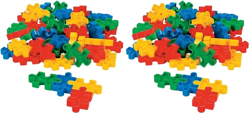 Miniatura 3 de Fun Express Juego de bloques en forma de rompecabezas (50 piezas) - 50 piezas - Actividades educativas y de aprendizaje para niños VBS 2026