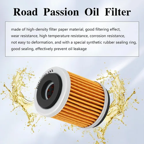 Miniatura 3 de Road Passion 3UH-E3440-00 5H0-13440-00 5H0-13440-09 Filtro de aceite para Yamaha YFM250 Moto-4 250 1989-1993 / YJ125 Vino 125 2004-2009