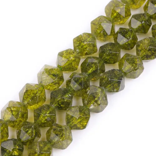 Miniatura 11 de GEM-Inside - Cuentas sueltas de amatista natural de 0.236 pulgadas (0.236 in), facetadas, color morado cuadrado, cristal de Cambay, piedra