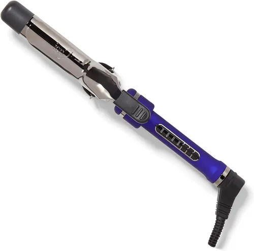 Miniatura 5 de ion Titanium Pro - Plancha rizadora de 11/2 pulgadas, calienta hasta 450 °F, retención máxima de rizo, doble voltaje