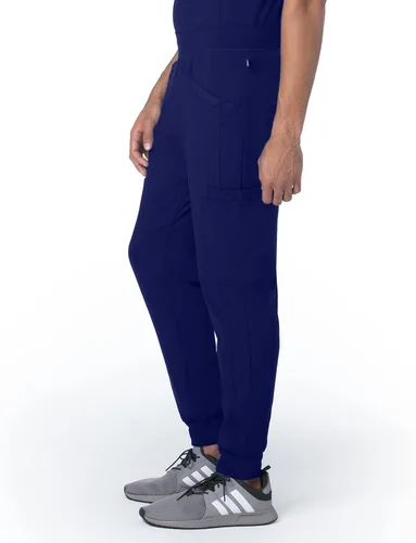 Miniatura 2 de Urbane Impulse 9913lLKA - Pantalones deportivos elásticos para hombre, 7 unidades, Azul