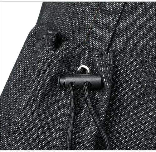 Miniatura 5 de Mochila de mezclilla vintage para mujer, bolso Y2k para mujer, bolsa de hombro de mezclilla, estética única, linda mochila para mujeres y hombres