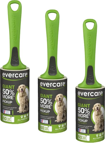 Evercare Pet Giant - Rodillo de pelusa de 60 capas