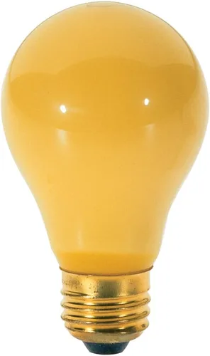 Miniatura 2 de Satco S3859 - Bombilla amarilla incandescente A19 de 40 vatios