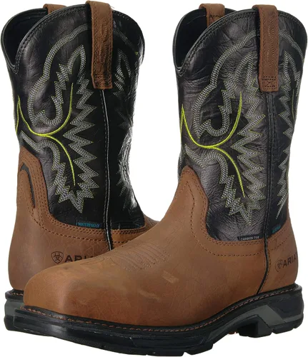 Miniatura 7 de ARIAT Workhog Xt - Botas de trabajo para hombre (puntera cuadrada, impermeables, puntera de carbono)