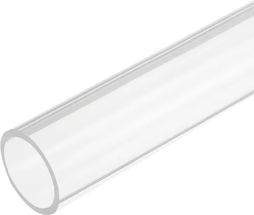 Miniatura 38 de MECCANIXITY Tubo acrílico rígido redondo tubo transparente 0.236 in ID 0.315 in OD 12.008 in longitud para lámparas y linternas, sistema