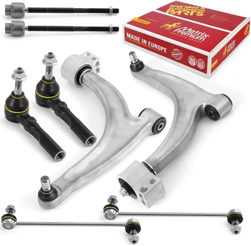 Miniatura 102 de Metrix Premium Chassis Parts - Kit de suspensión delantera de 10 piezas para BMW X5 2007-2013, BMW X6 2008-2014, reemplazo, fabricado en Europa