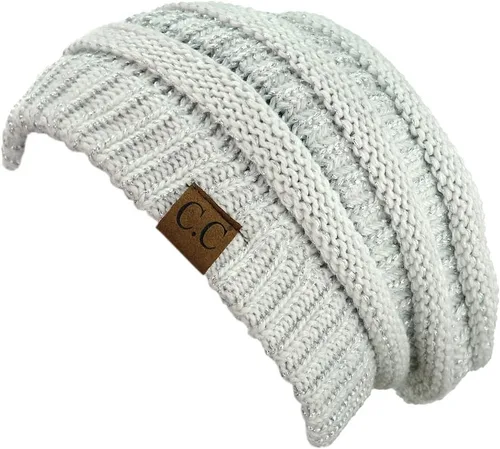 Miniatura 323 de C.C Trendy Warm Chunky Soft Stretch Cable Knit Beanie