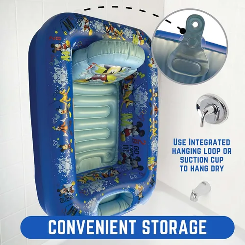 Miniatura 4 de Disney Mickey Mouse Go for It Bañera Inflable - Bañera para Bebé