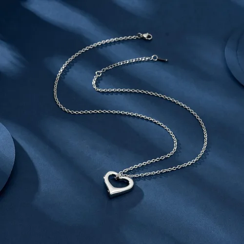 Miniatura 6 de constantlife Joyería de cremación para cenizas – Colgante de corazón conmemorativo collar de urna conmemorativa soporte para cenizas de acero