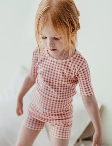 Miniatura 196 de AVAUMA Conjunto de pijama de algodón para bebés y niñas de 6 meses a 7 años