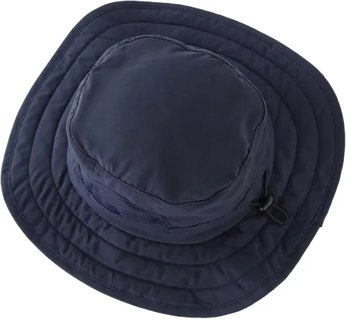 Miniatura 17 de Connectyle Sombrero de sol para niños y niñas, sombrero de pescador de ala ancha UPF 50+, sombrero de protección solar, sombrero transpirable