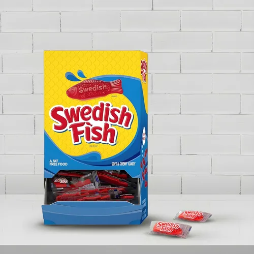 Miniatura 8 de Golosina Swedish Fish, paquetes individuales, 0.21 onzas
