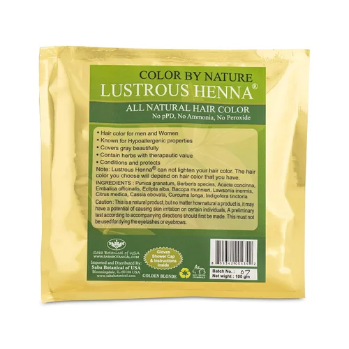 Miniatura 2 de All Natural Lustrous Henna Blonde 3.53 oz