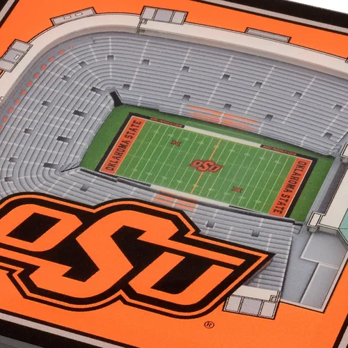 Miniatura 3 de YouTheFan NCAA - Posavasos con vista de estadio en 3D