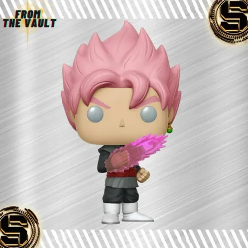 Miniatura 3 de Funko POP! Animación Dragon Ball Z, Super Super Saiyan Goku, color rosa negro n.° 260
