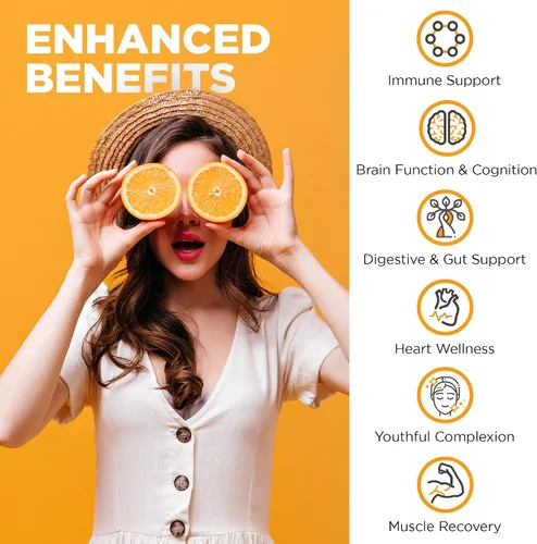 Miniatura 8 de Nutrivein Paquete de suplementos premium de berberina, vinagre de sidra de manzana y vitamina C liposomal: cápsulas de vitamina C de alta absorción