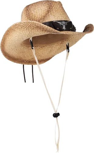 Miniatura 10 de Sombrero vaquero de paja con banda decorada, para disfraces de niños, de Simplicity