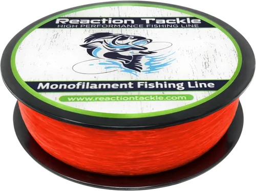 Miniatura 13 de Reaction Tackle Línea de Pesca de Monofilamento - Nylon Mono Fuerte y Resistente a la Abrasión, Lanzamiento Suave y Largo - Baja Memoria - Línea