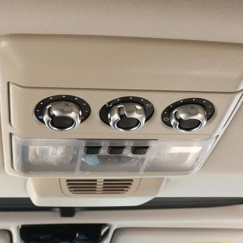 Miniatura 5 de YIWANG - Juego de 3 pomos de luz de lectura para techo interior de coche para Land Rover Discovery 4 LR4 2010-2016