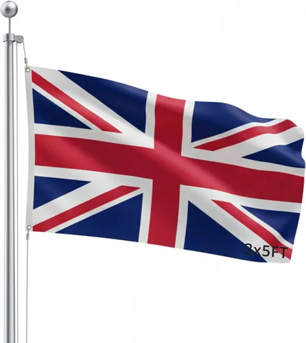 Miniatura 42 de Bandera para exteriores de SSK de poliéster resistente al clima por ambos lados. Tamaño grande: 3 pies por 5 pies, México