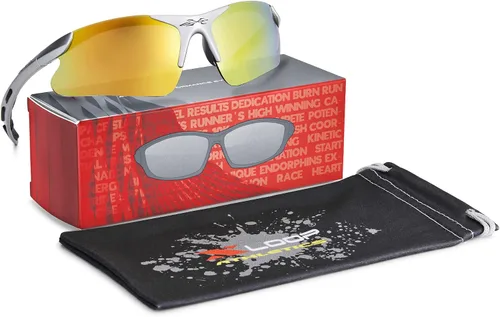 Miniatura 2 de Lentes de sol deportivas para niños y niñas de 3 a 10 años de edad, para béisbol, ciclismo, softbol, lentes UV400