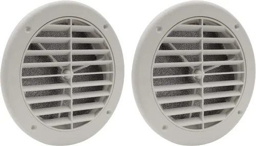 Miniatura 9 de RecPro Ventilación lateral de ventilación de CA para caravana de 5 pulgadas Filtro de carbón opcional Blanco Ventilación de CA para cámper