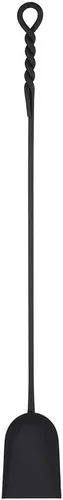 Miniatura 4 de Minuteman International Herramienta individual con mango de cuerda, pinzas para chimenea, estándar de 28 pulgadas, color negro