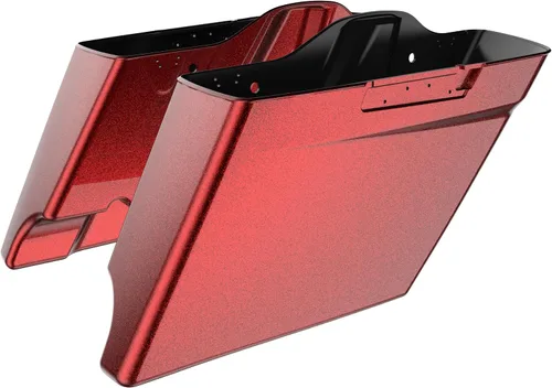 Miniatura 69 de Alforjas extendidas para Harley Touring Street Glide, Electra Glide, Road Glide 2014-2023 (whisky ámbar)