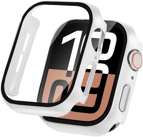 Miniatura 22 de Juego de 2 fundas de PC duro para Apple Watch SE 3 (2025) / SE2 / SE / Series 6/5/4, protector de pantalla de 40 mm, con protector de pantalla