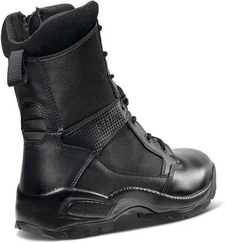 Miniatura 2 de 5.11 Botas tácticas para hombre, ATAC 2.0 con cremallera lateral, 8 pulgadas, negro, estilo 12391ABR