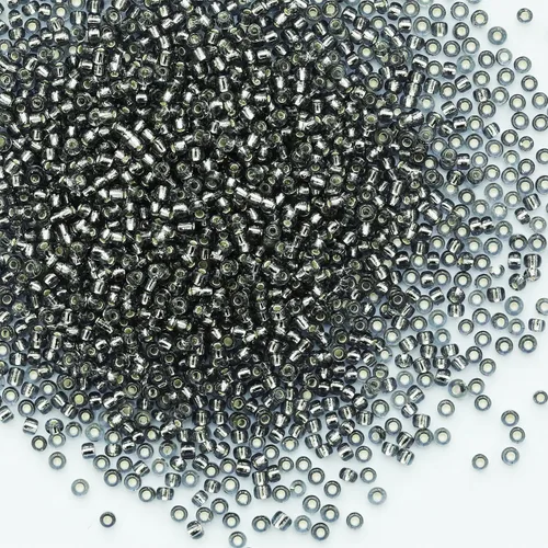 Miniatura 74 de Cuentas de semillas doradas transparentes de 4 mm al por mayor para hacer joyas, 110 gramos, aproximadamente 1600 piezas, cuentas de vidrio 6/0