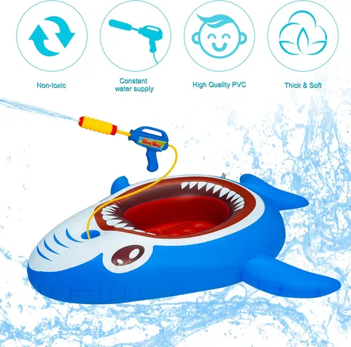 Miniatura 4 de Juguetes inflables flotantes para piscina para niños, flotador, anillo de natación, agua de playa