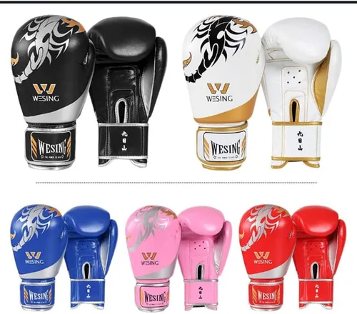 Miniatura 7 de Wesing - Guantes de boxeo para niños y niñas, guantes de boxeo de 6 onzas para niños de 5 a 12 años, guantes de entrenamiento de boxeo para hombres