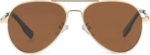 Miniatura 23 de Gafas de sol polarizadas de aviador pequeñas para niñas y niños de 4 a 16 años