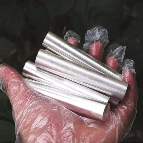 TEAMWILL Barra de metal de magnesio 99.99% de magnesio 0.630 in x 3.543 in 0.63 "* 3.5" supervivencia de emergencia de fuego ligero