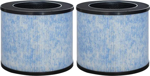 Repuesto de filtro F100, compatible con el purificador de aire pequeño Instant® AP100, filtro HEPA verdadero de grado H13 con revestimiento